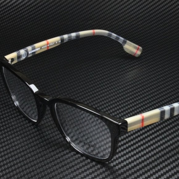 Burberry Men's Black Demo Eyeglasses!